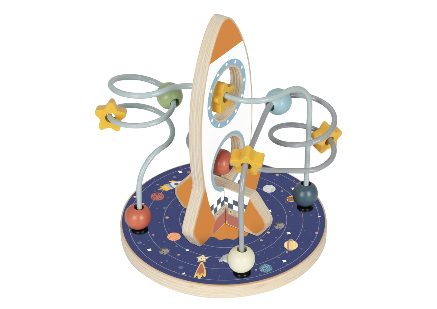 SPACE ROCKET BEAD MAZE - Bamboo Sprout