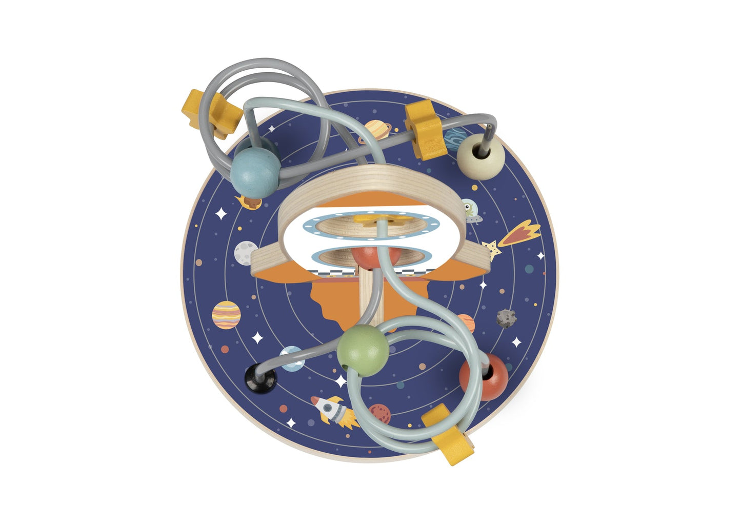 SPACE ROCKET BEAD MAZE - Bamboo Sprout