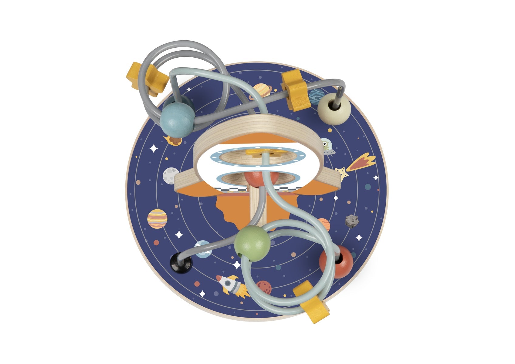 SPACE ROCKET BEAD MAZE - Bamboo Sprout