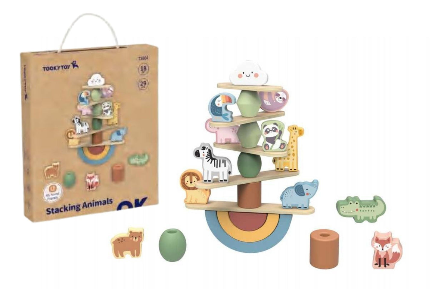 MY FOREST FRIENDS STACKING ANIMALS - Bamboo Sprout