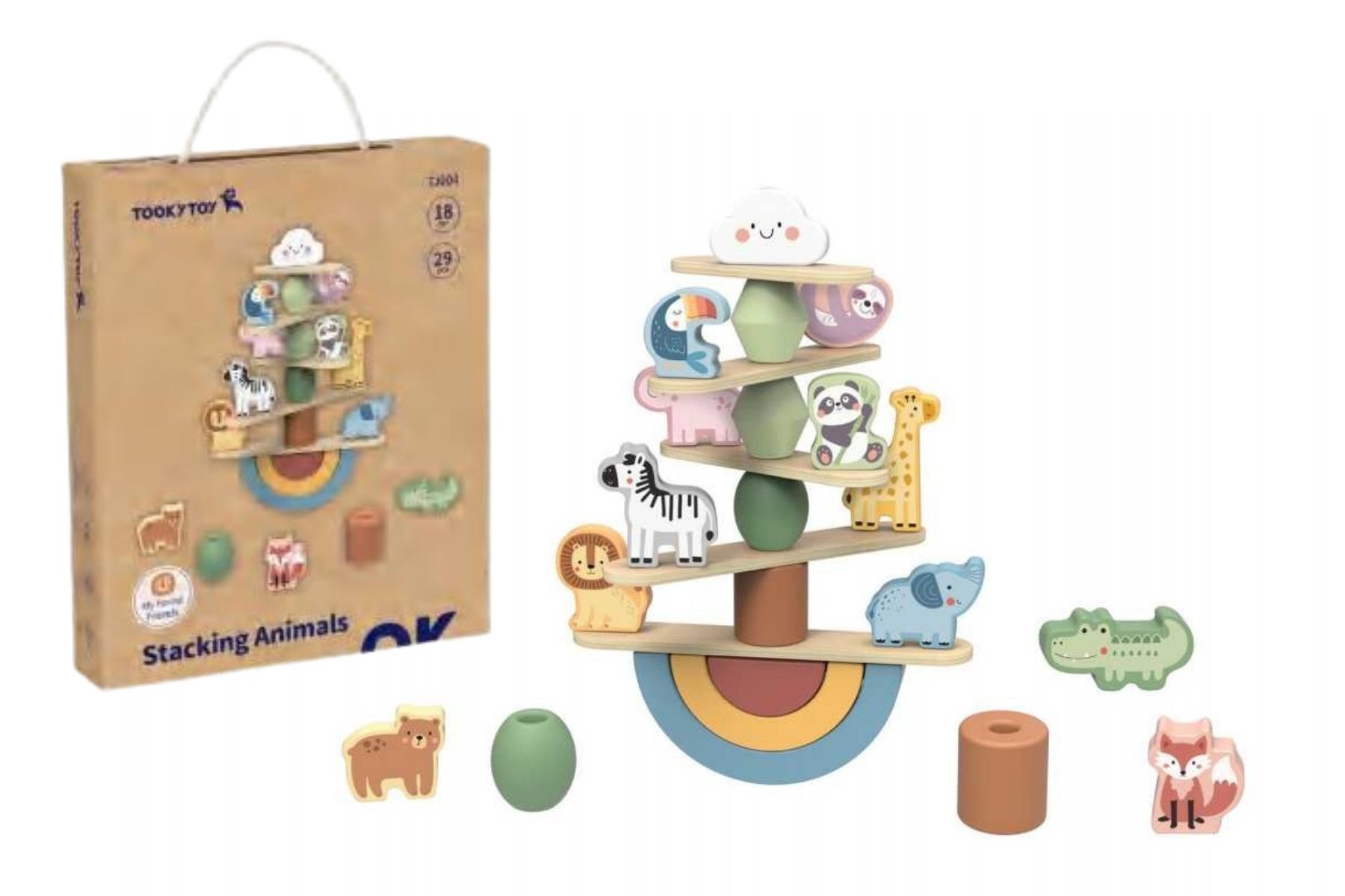MY FOREST FRIENDS STACKING ANIMALS - Bamboo Sprout