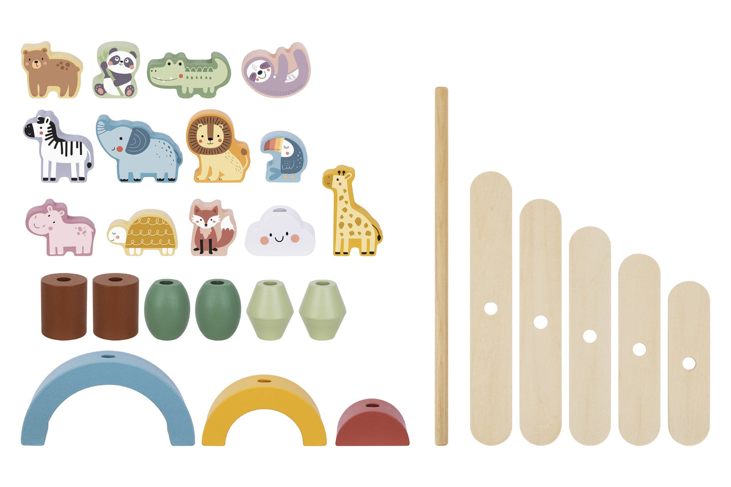 MY FOREST FRIENDS STACKING ANIMALS - Bamboo Sprout