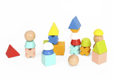 STACKING BLOCKS LOGIC GAME - Bamboo Sprout