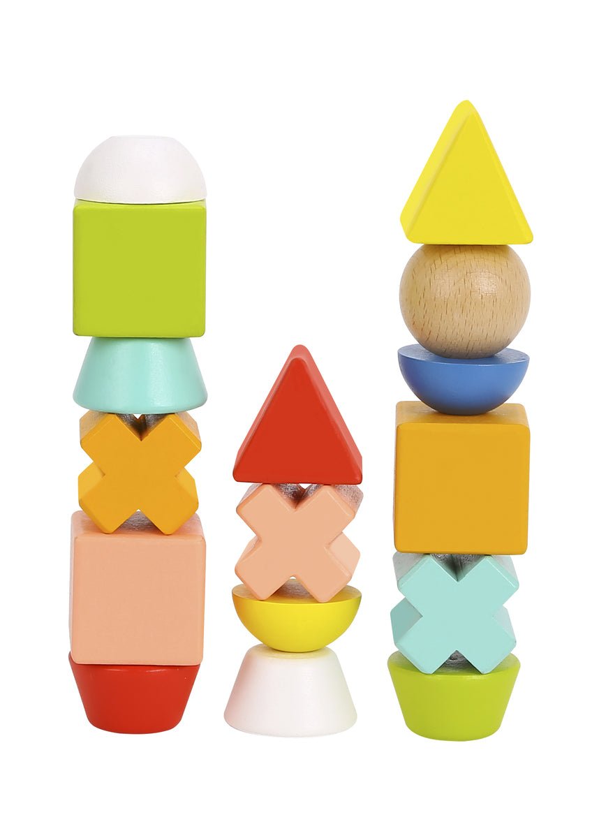 STACKING BLOCKS LOGIC GAME - Bamboo Sprout