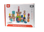 WOODEN STACKING STONE BLOCKS LARGE 32PCS - Bamboo Sprout