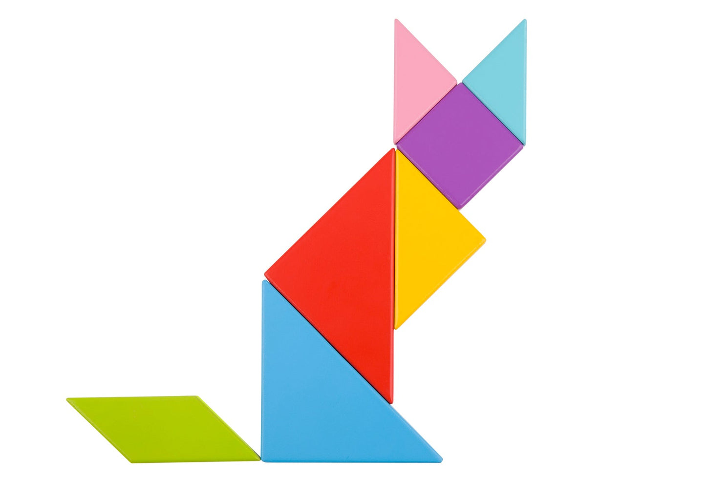 TANGRAM PLAY WOODEN BRAINTEASER PUZZLE - Bamboo Sprout