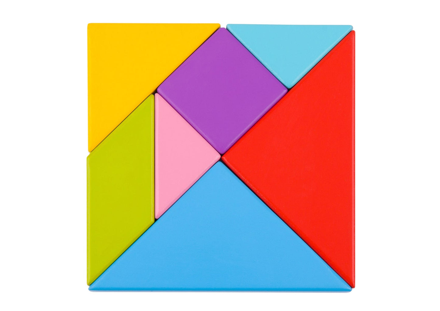 TANGRAM PLAY WOODEN BRAINTEASER PUZZLE - Bamboo Sprout