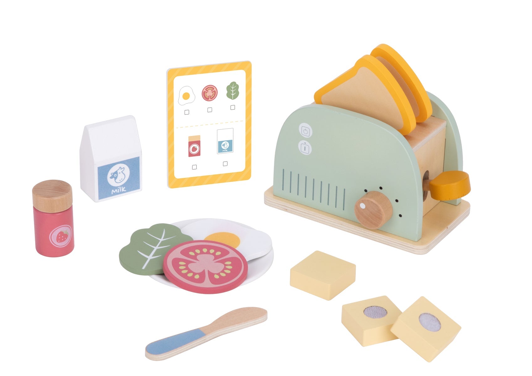 WOODEN TOASTER BREAKFAST SET - Bamboo Sprout