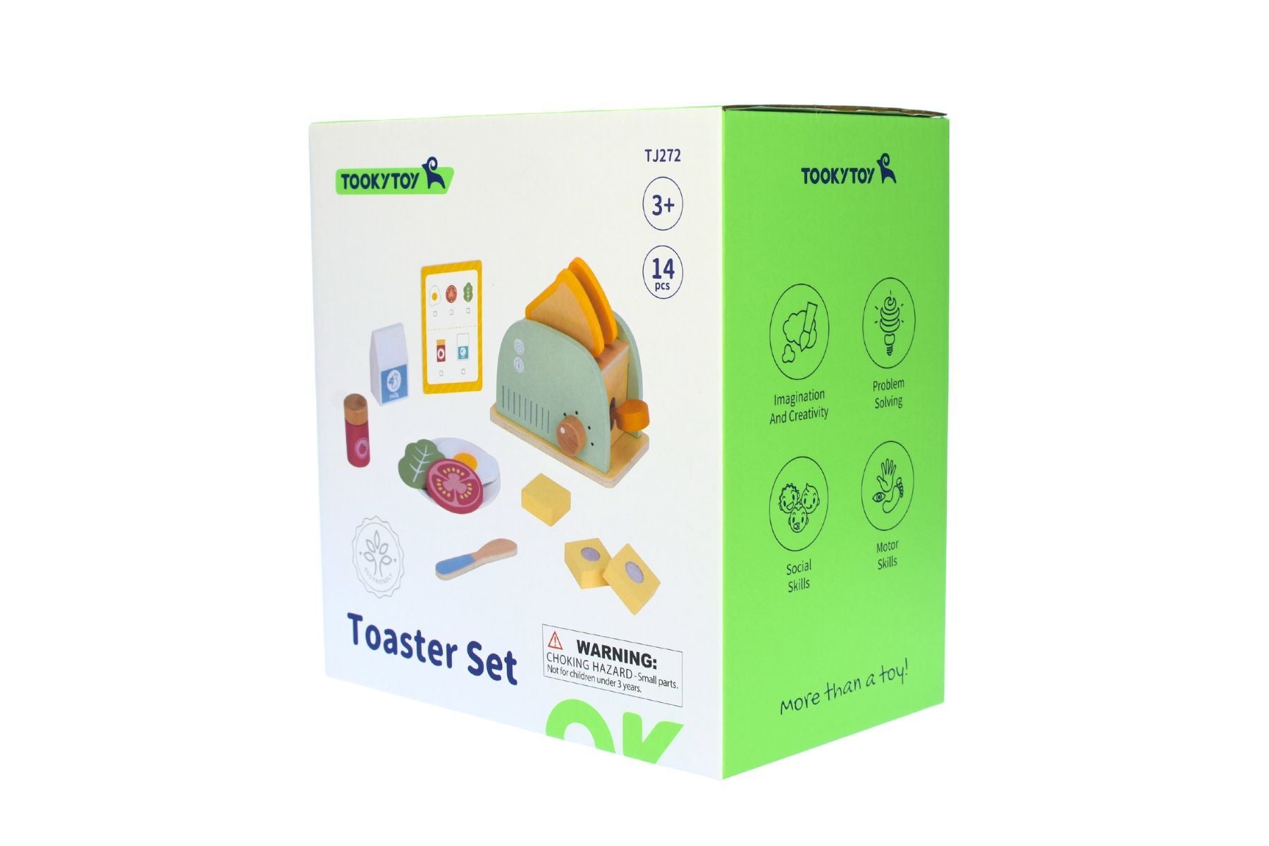 WOODEN TOASTER BREAKFAST SET - Bamboo Sprout