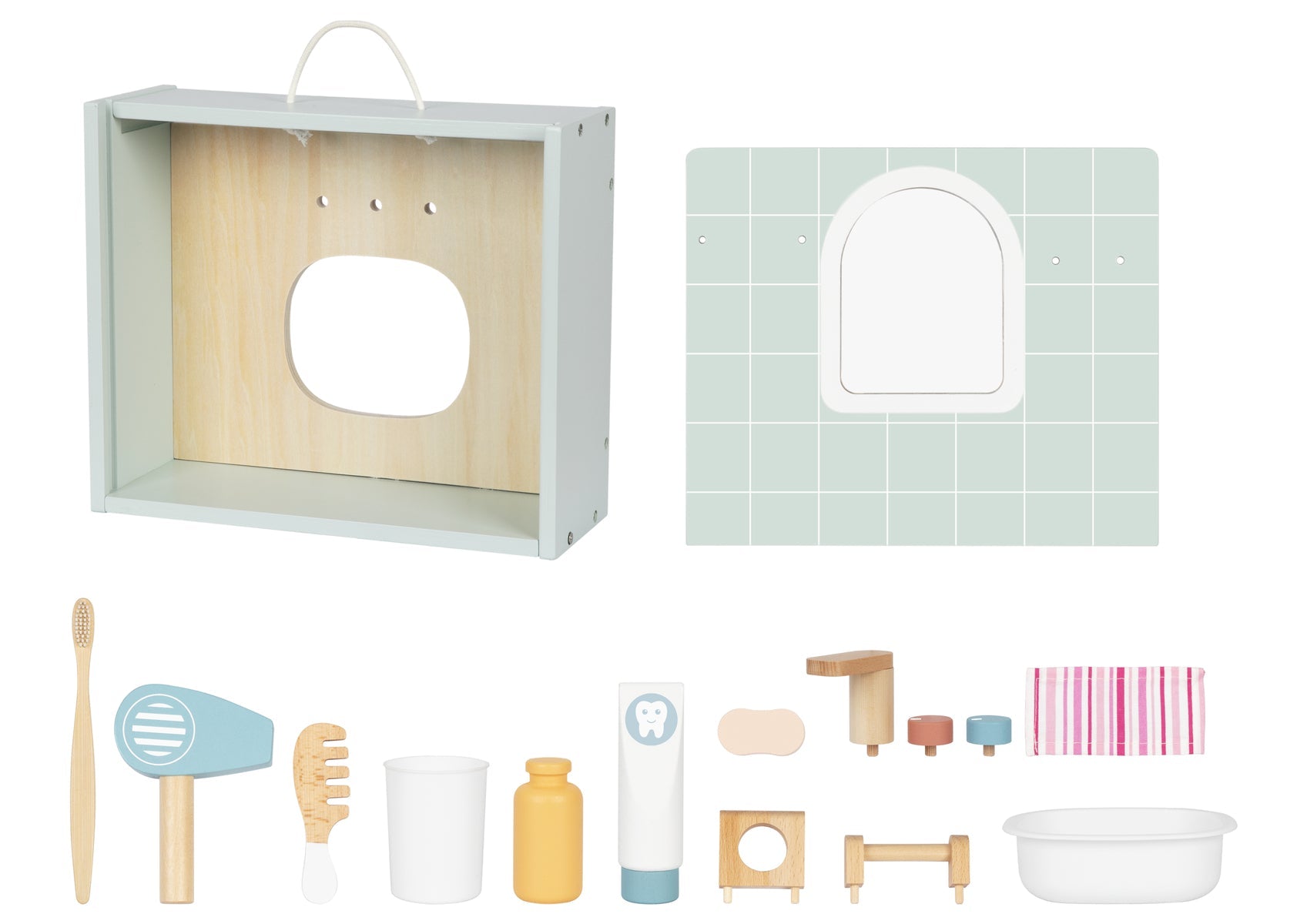TOILETRY BATHROOM PLAYSET - Bamboo Sprout