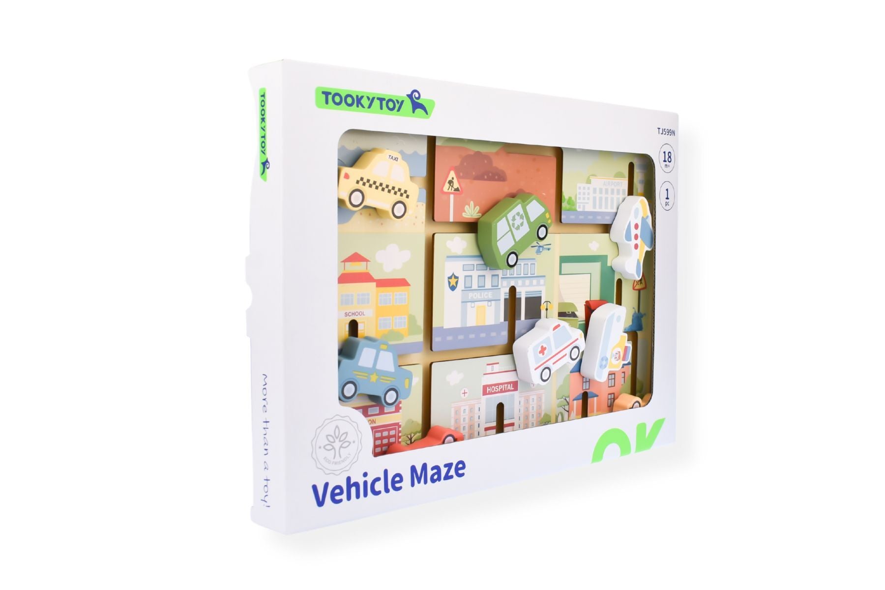 TRAFFIC MAZE PUZZLE BOARD - Bamboo Sprout