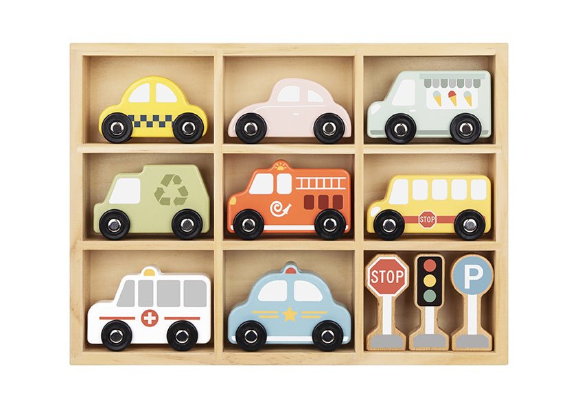 MY FOREST FRIENDS TRANSPORTATION & STREET SIGN SET - Bamboo Sprout