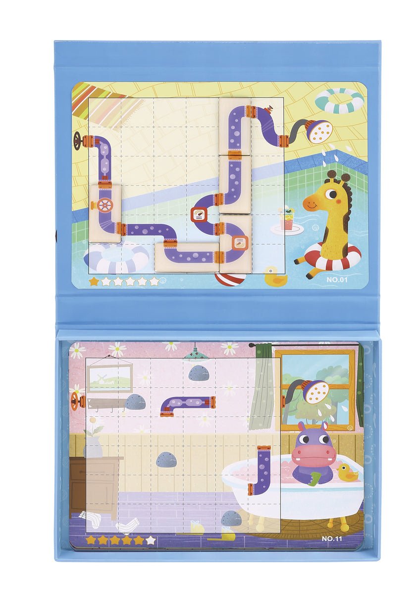 TURN ON THE WATER PUZZLE GAME - Bamboo Sprout