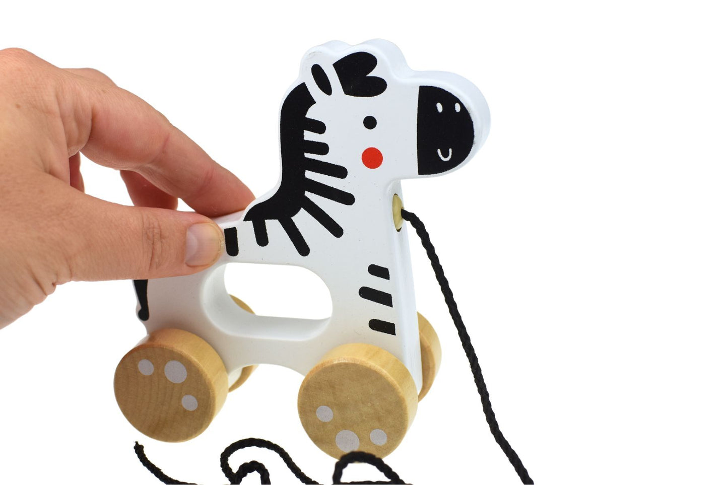 MY FOREST FRIENDS PULL ALONG - ZEBRA - Bamboo Sprout
