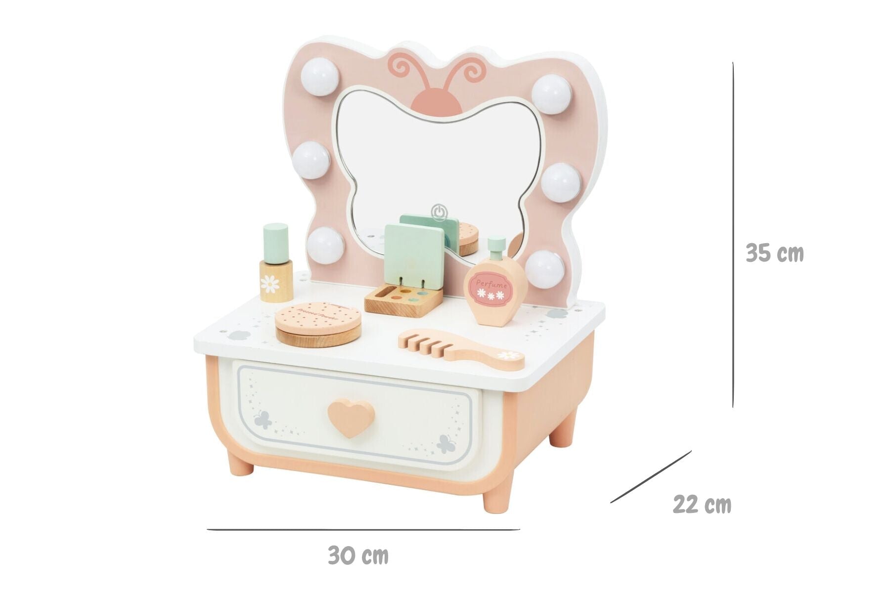 DRESSING TABLE - BUTTERFLY - Bamboo Sprout