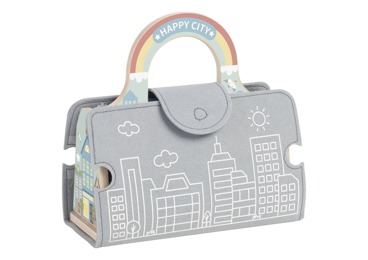 FELT CITY PLAY SET - Bamboo Sprout