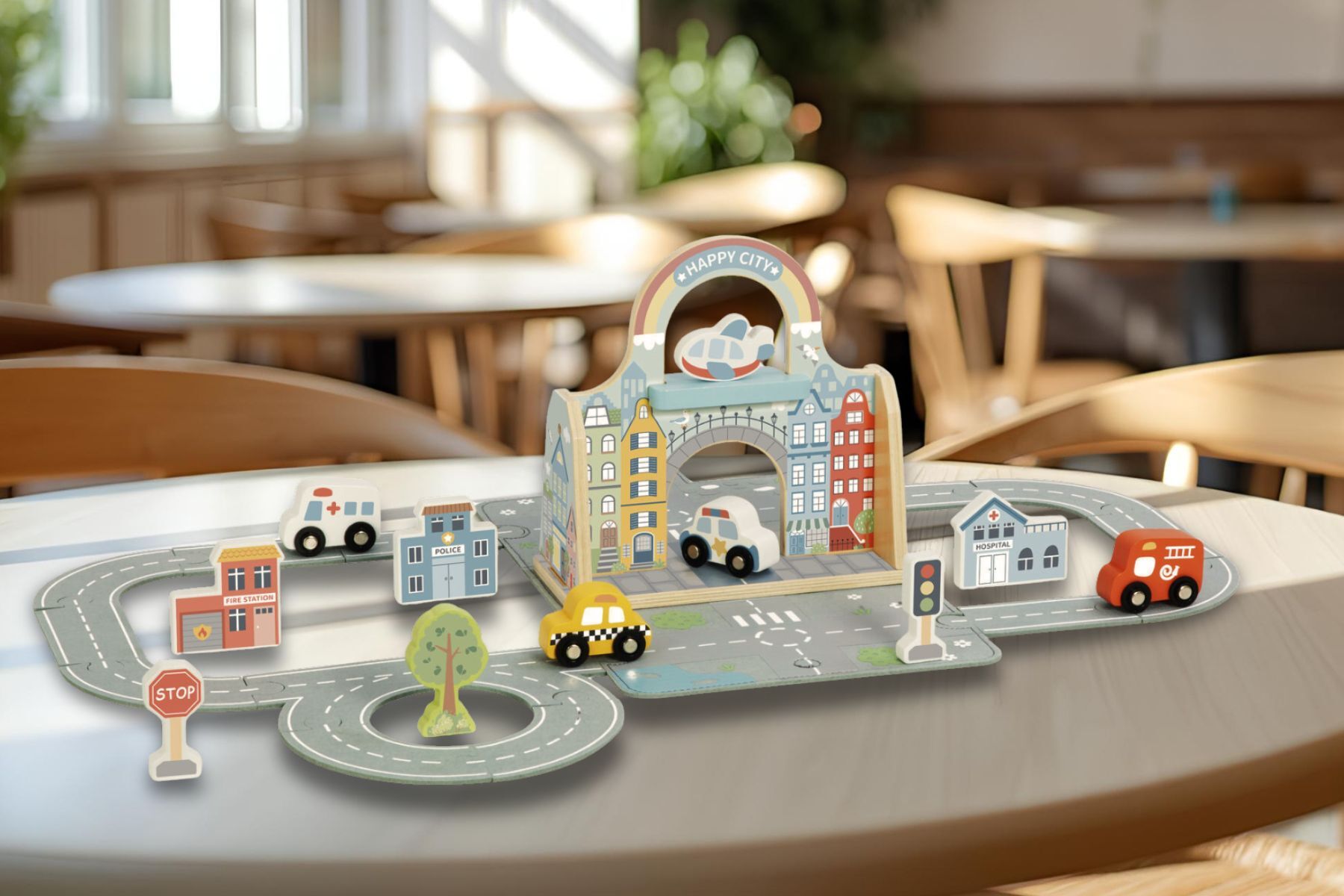 FELT CITY PLAY SET - Bamboo Sprout