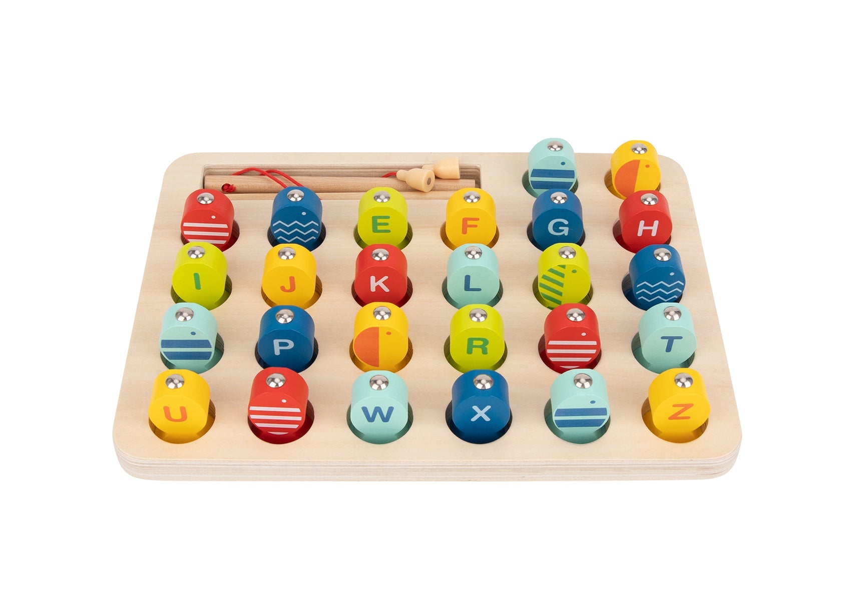 MAGNETIC FISHING GAME WITH ALPHABET - Bamboo Sprout