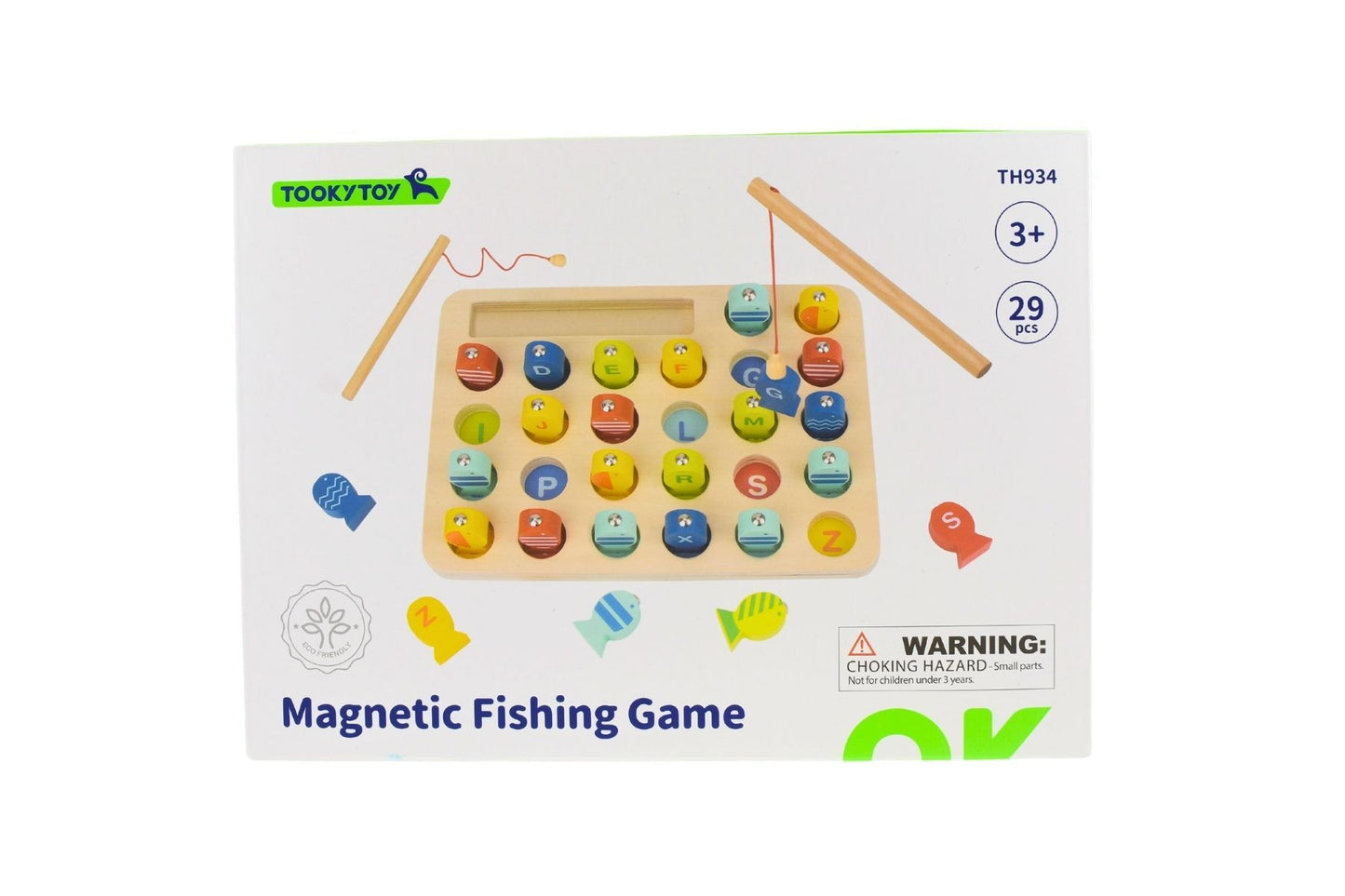 MAGNETIC FISHING GAME WITH ALPHABET - Bamboo Sprout