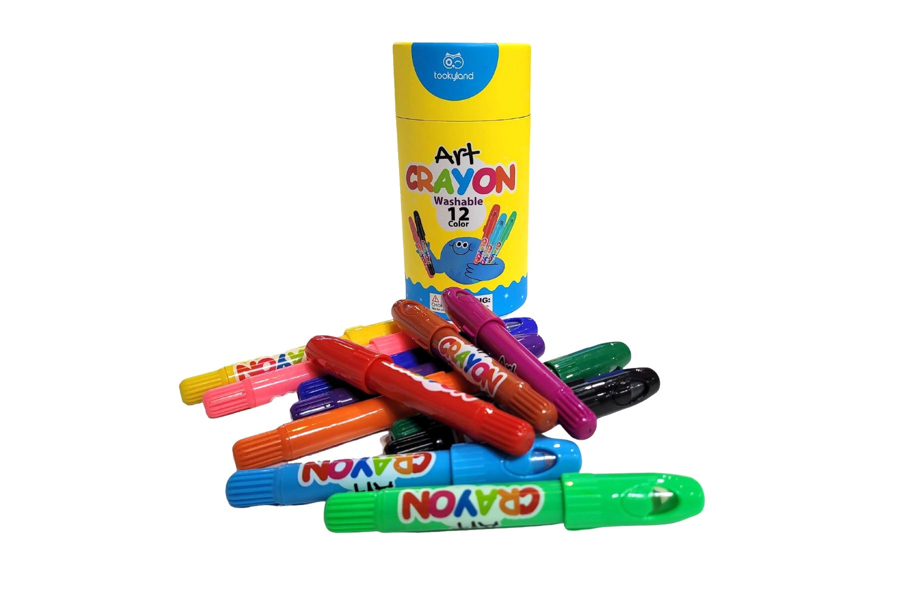 SILKY CRAYON ART - 12 COLOURS - Bamboo Sprout
