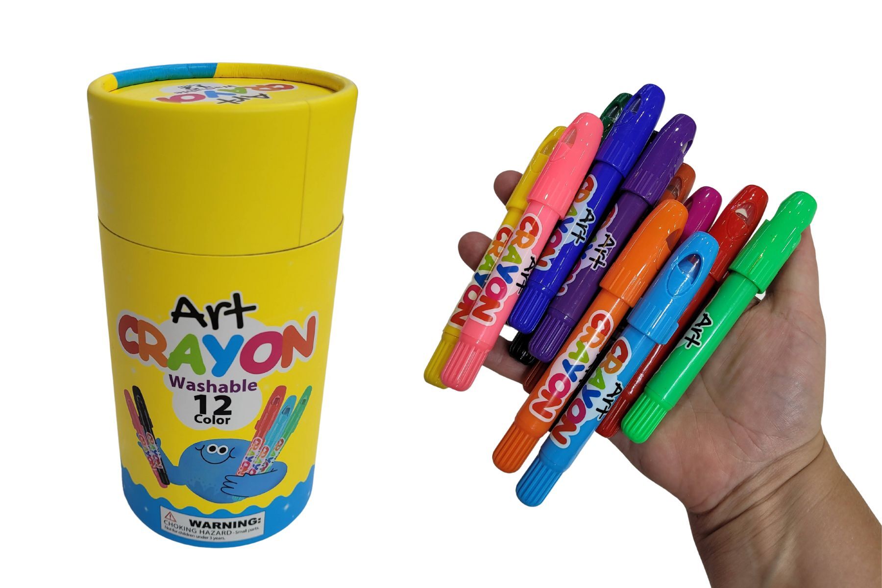 SILKY CRAYON ART - 12 COLOURS - Bamboo Sprout