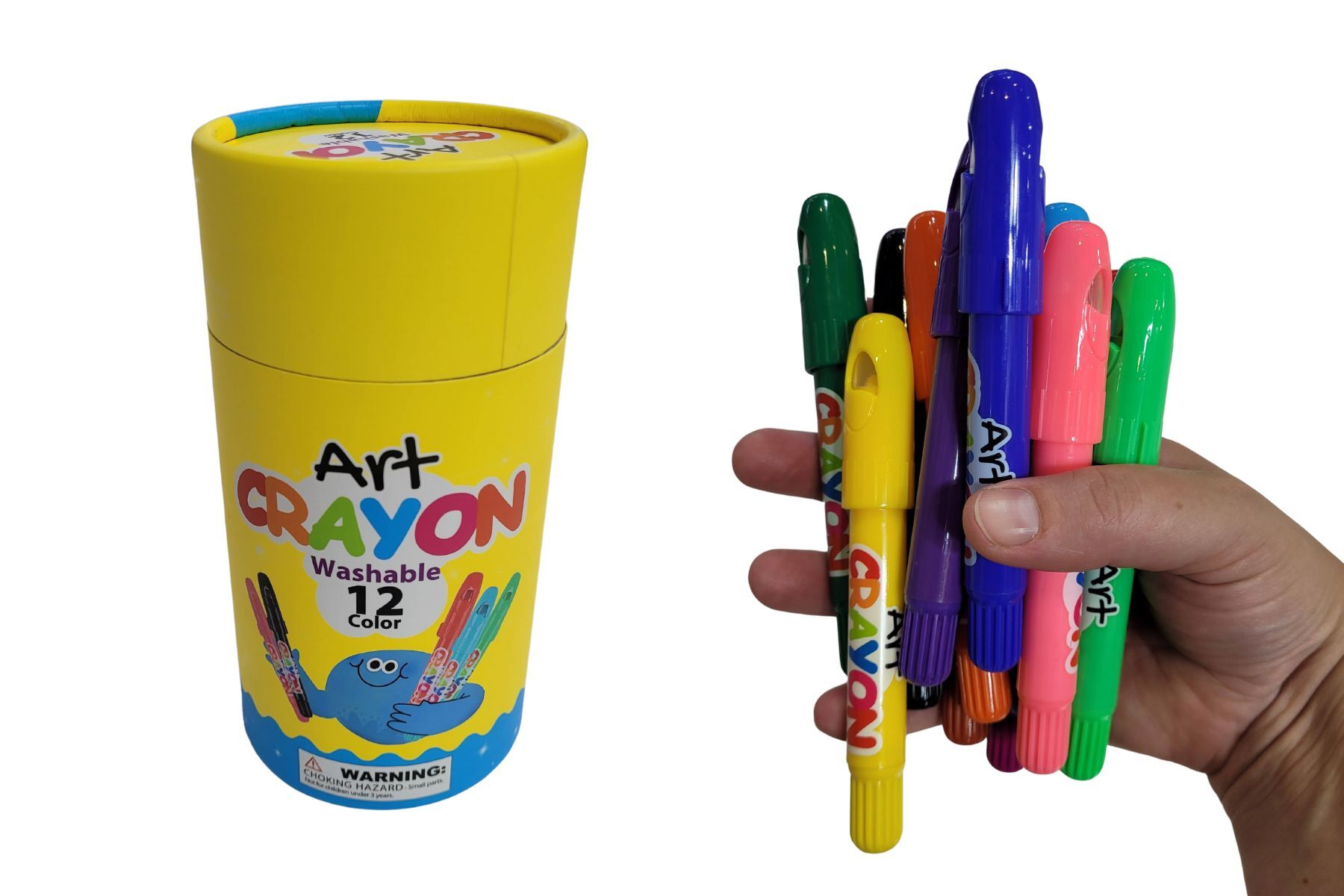 SILKY CRAYON ART - 12 COLOURS - Bamboo Sprout