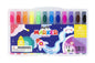 Tookyland 12-colour washable marker set with vibrant, easy-to-wash markers suitable for kids' art projects.
