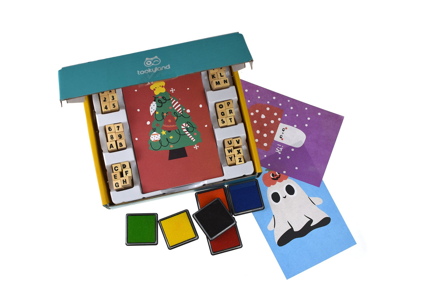 ALPHABET STAMP SET CRAFT KIT - Bamboo Sprout