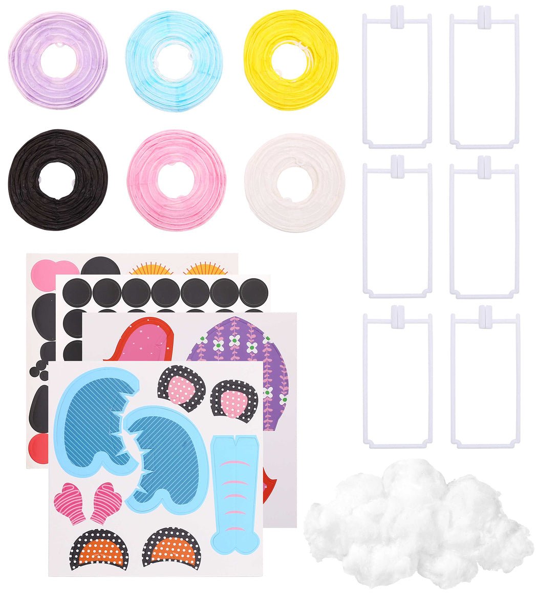 ANIMAL PAPER LANTERNS CRAFT KIT - Bamboo Sprout