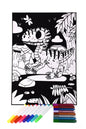 DINOSAUR VELVET COLOURING CRAFT KIT - Bamboo Sprout