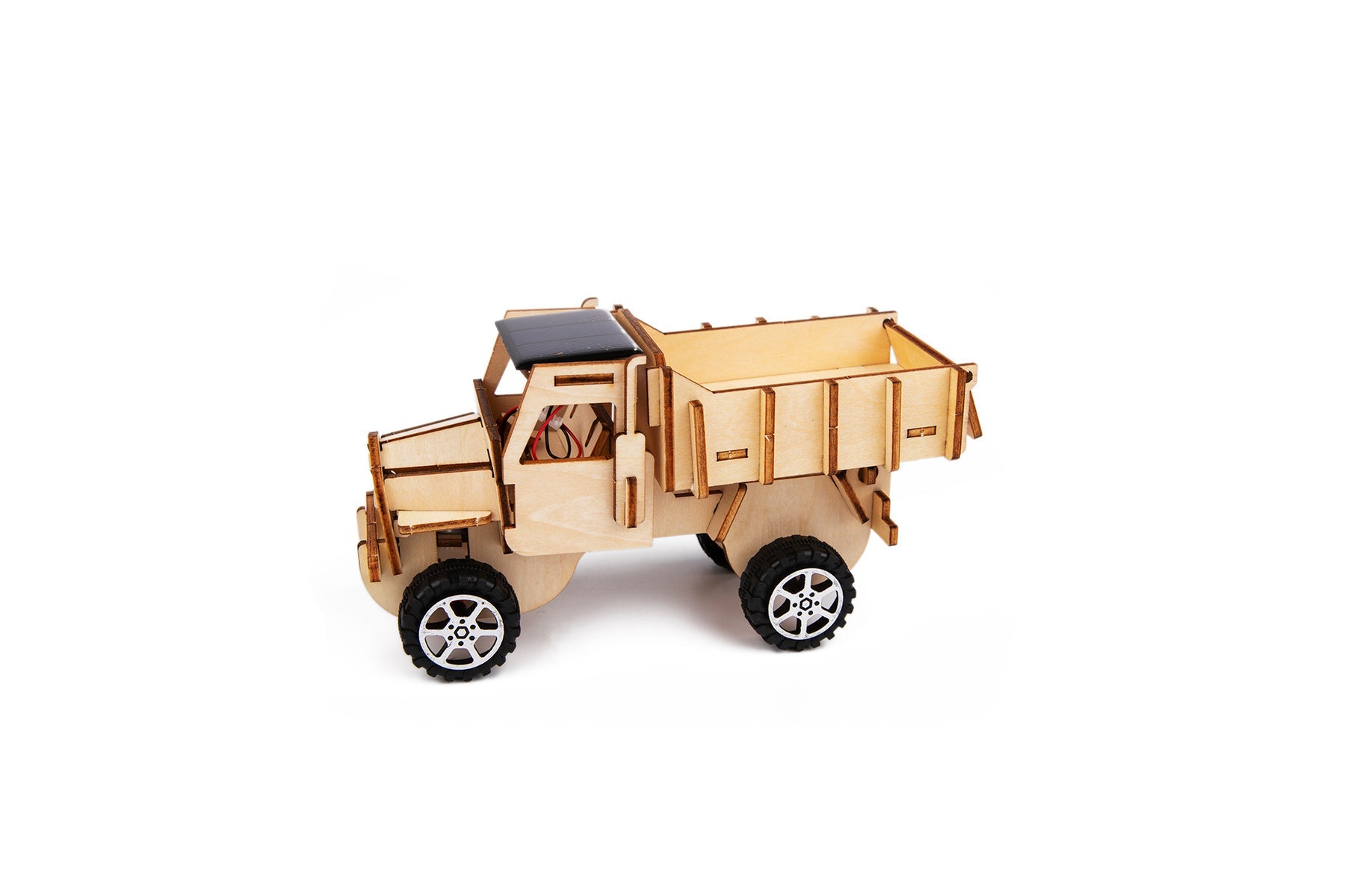 DIY 3D WOODEN SOLAR TRUCK SCIENCE & CRAFT KIT - Bamboo Sprout