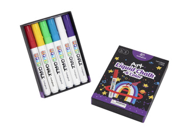 LIQUID CHALK - 6 COLOUR ART PACK - Bamboo Sprout