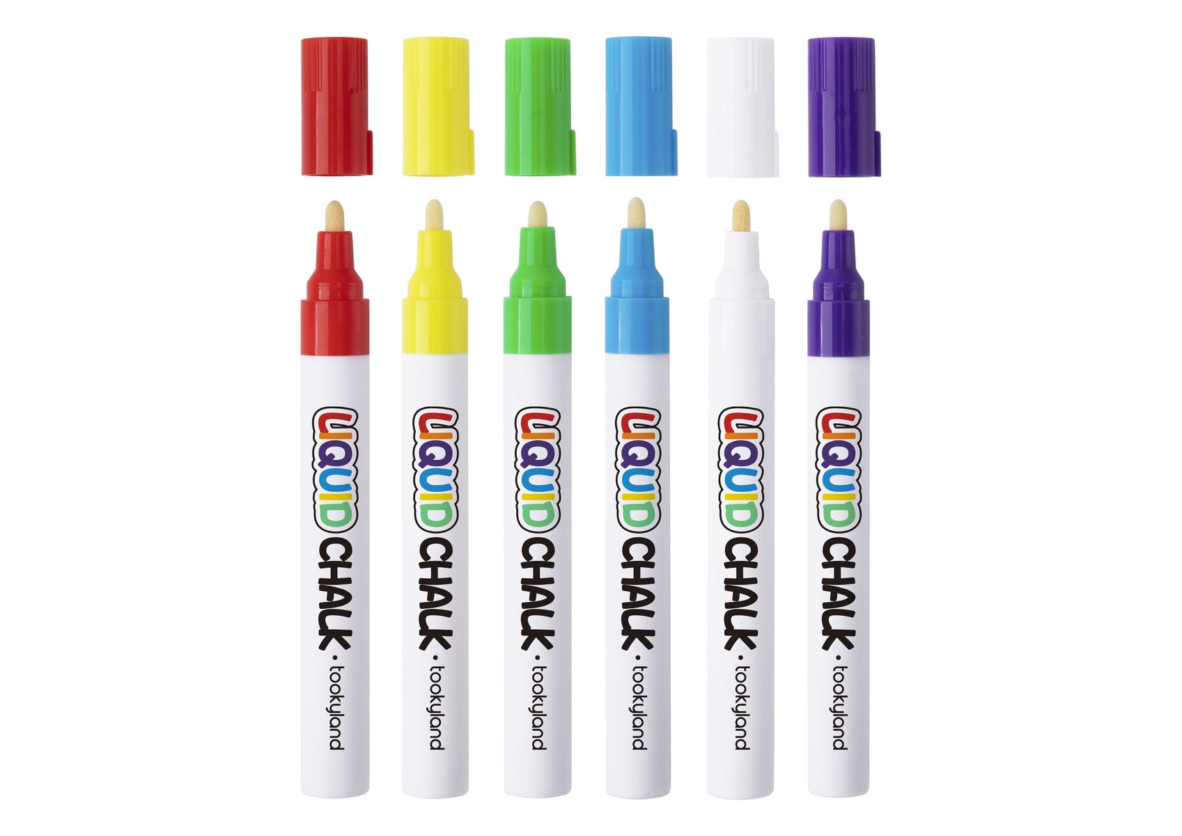 LIQUID CHALK - 6 COLOUR ART PACK - Bamboo Sprout
