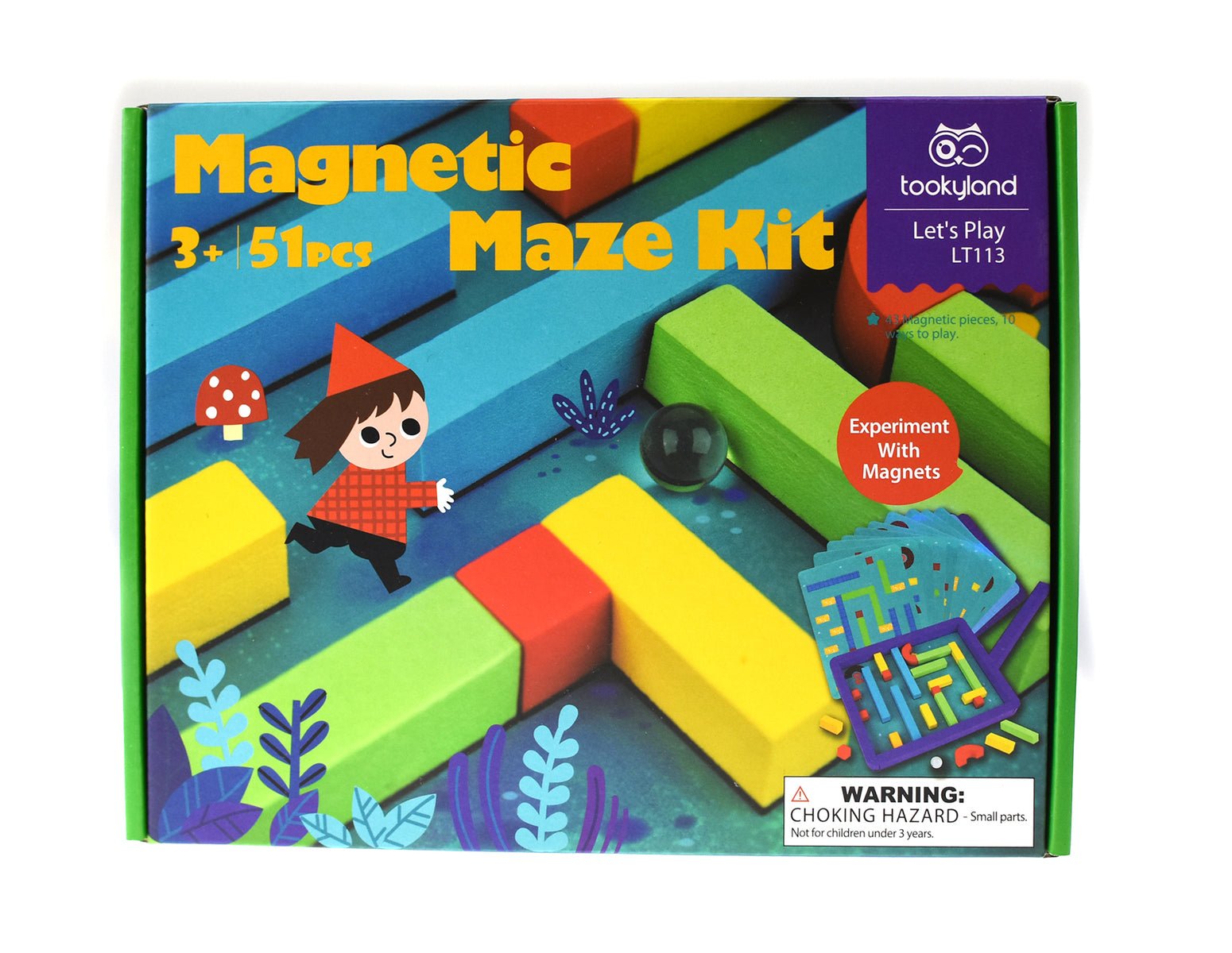 MAGNETIC MAZE KIT PUZZLE GAME - Bamboo Sprout