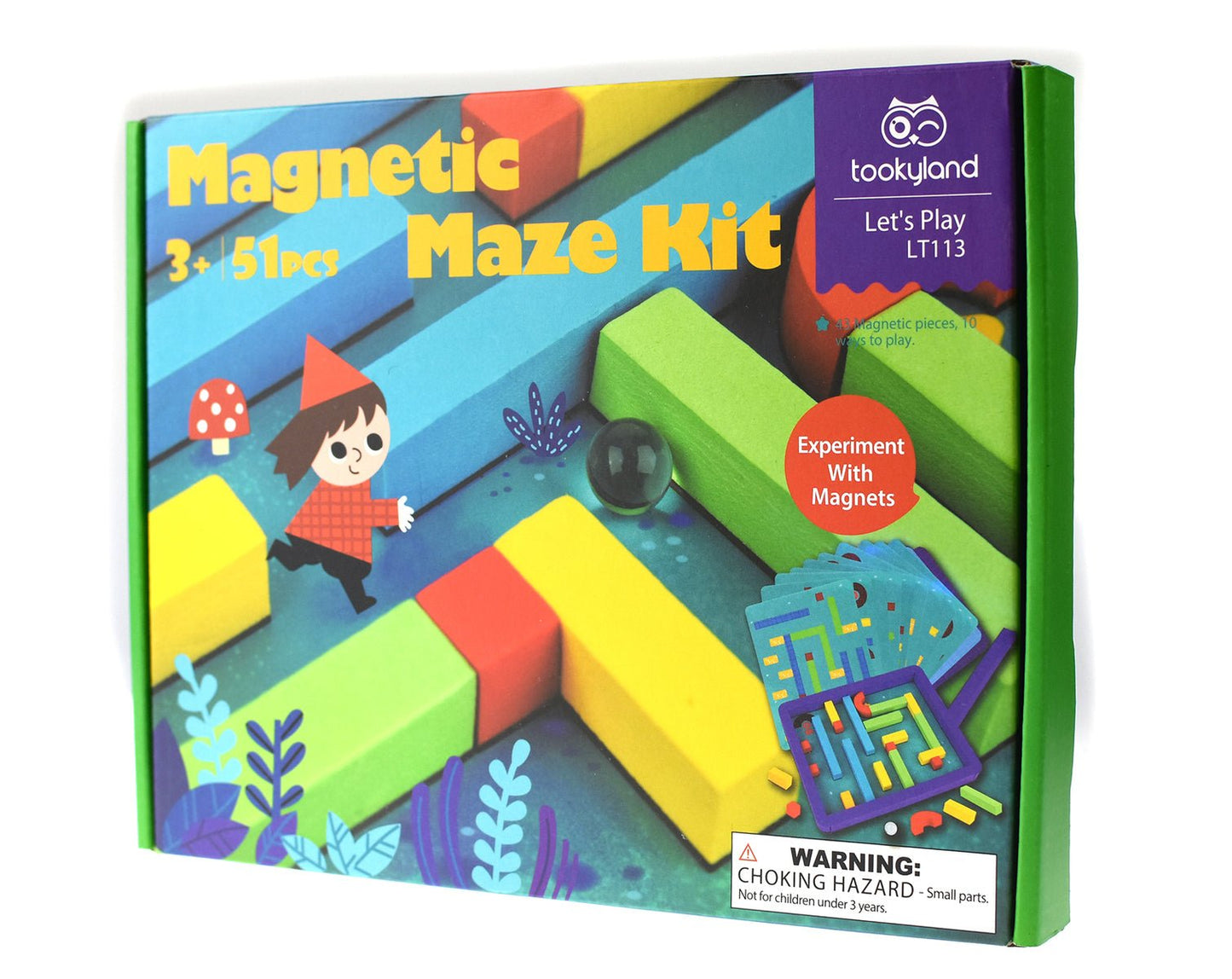 MAGNETIC MAZE KIT PUZZLE GAME - Bamboo Sprout