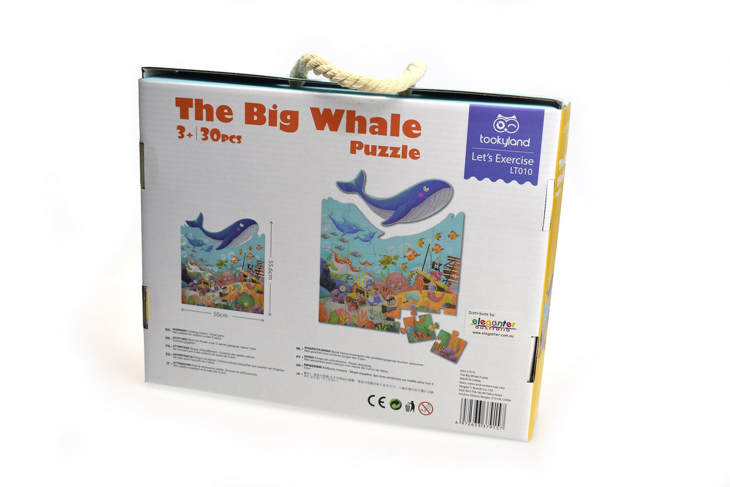 MARINE LIFE JIGSAW FLOOR PUZZLE 30PCS - Bamboo Sprout
