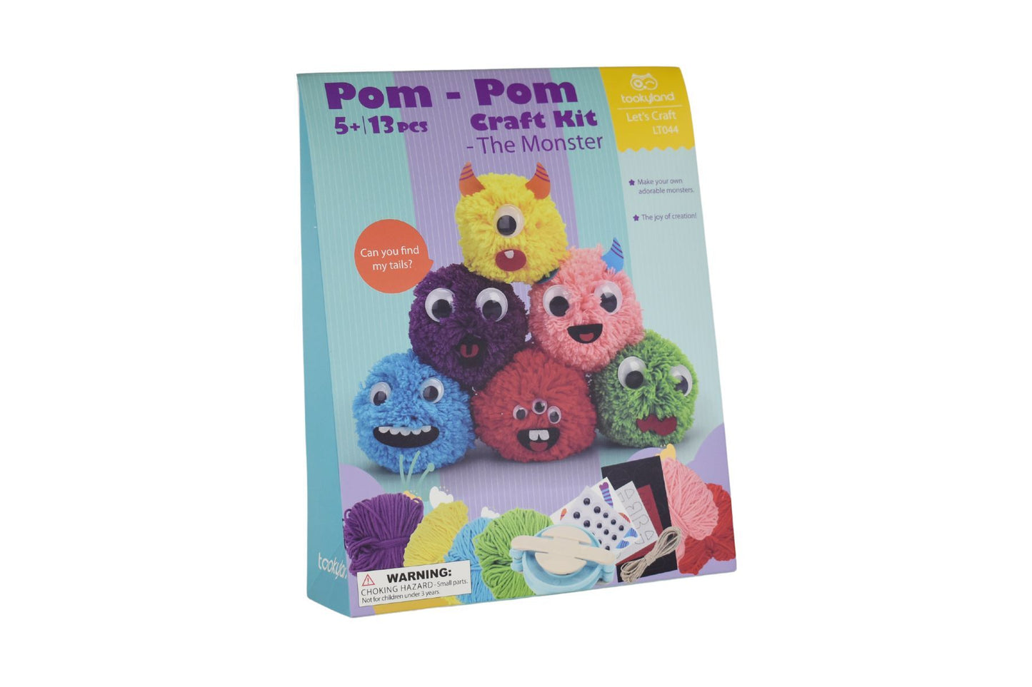 POM - POM MONSTER CRAFT KIT - Bamboo Sprout