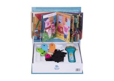SHADOW THEATRE STORYBOOK TORCH WITH 5 FAIRYTALES - Bamboo Sprout