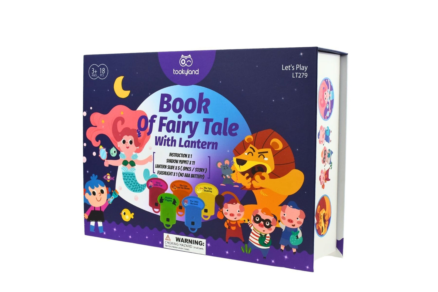 SHADOW THEATRE STORYBOOK TORCH WITH 5 FAIRYTALES - Bamboo Sprout