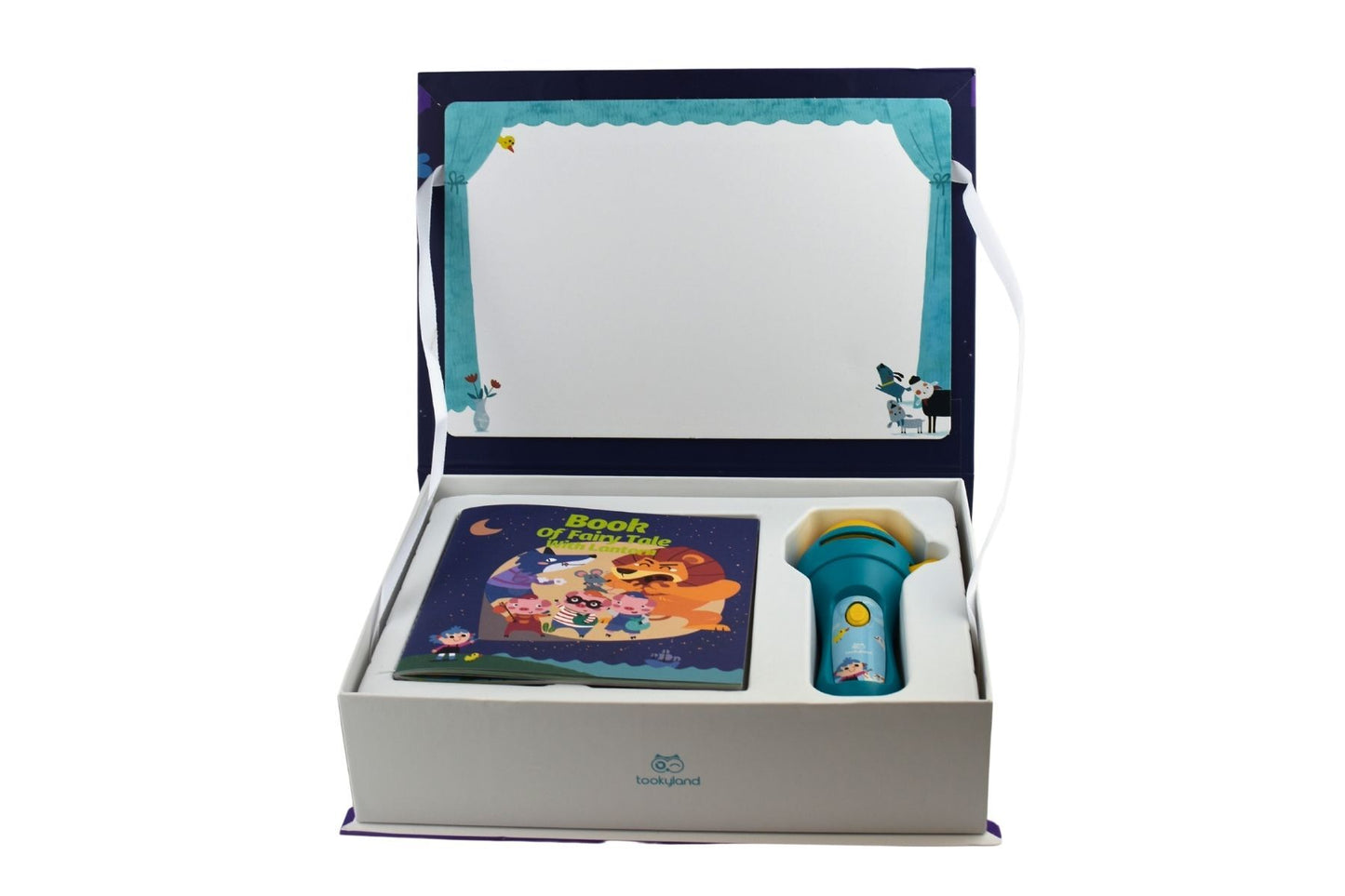 SHADOW THEATRE STORYBOOK TORCH WITH 5 FAIRYTALES - Bamboo Sprout