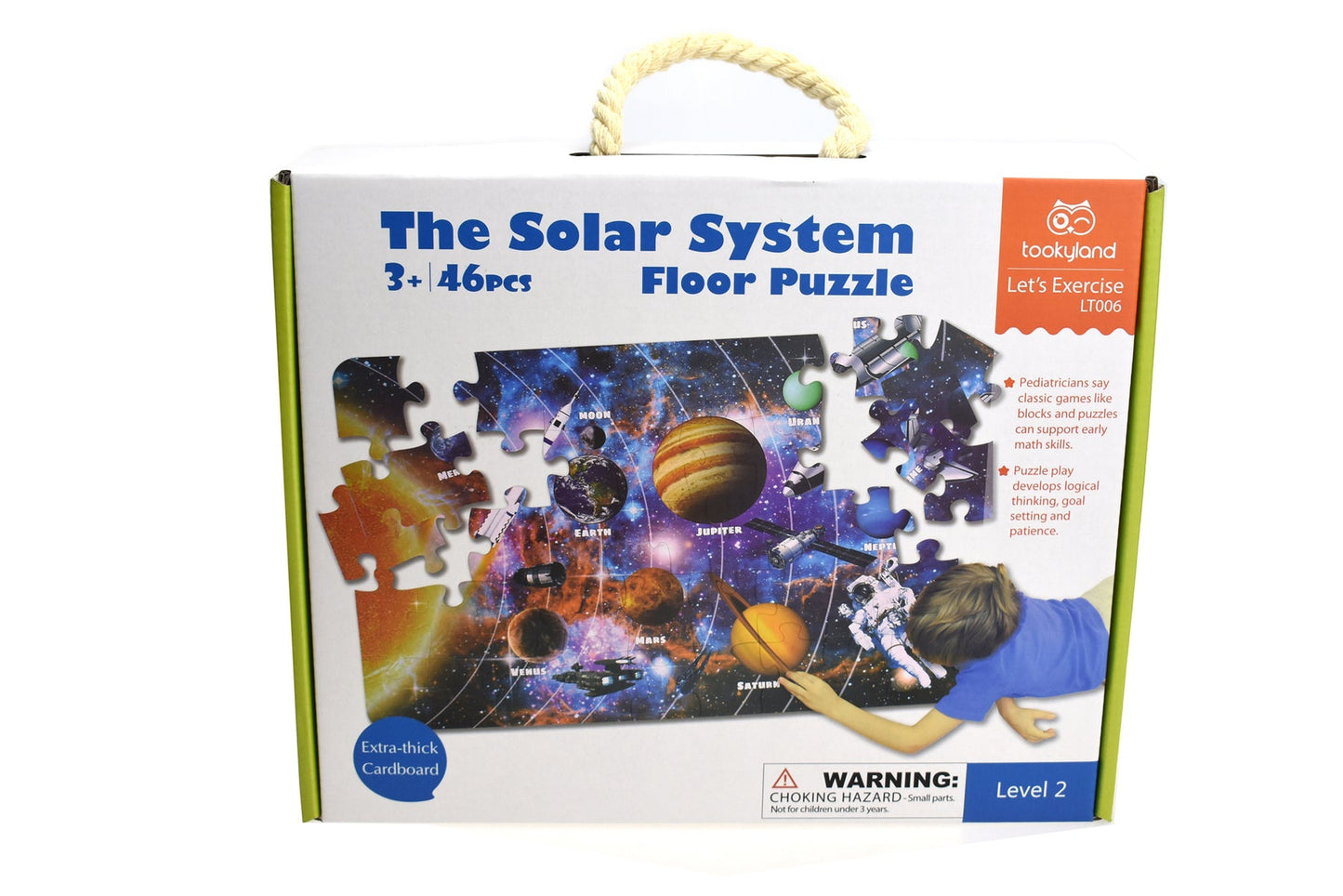 SOLAR SYSTEM JIGSAW FLOOR PUZZLE 46PCS - Bamboo Sprout