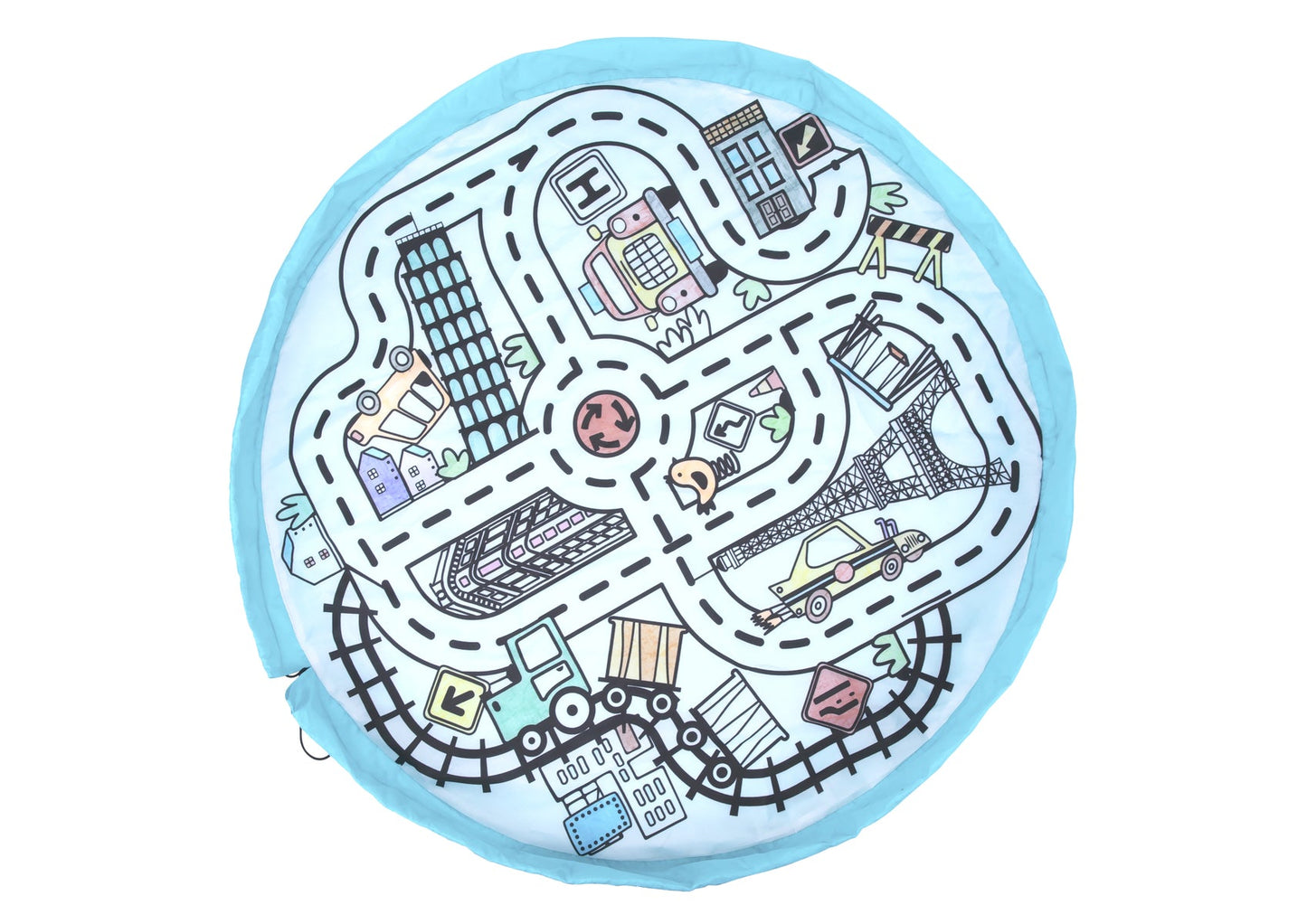 3 IN 1 PLAY MAT - THE CITIES - Bamboo Sprout