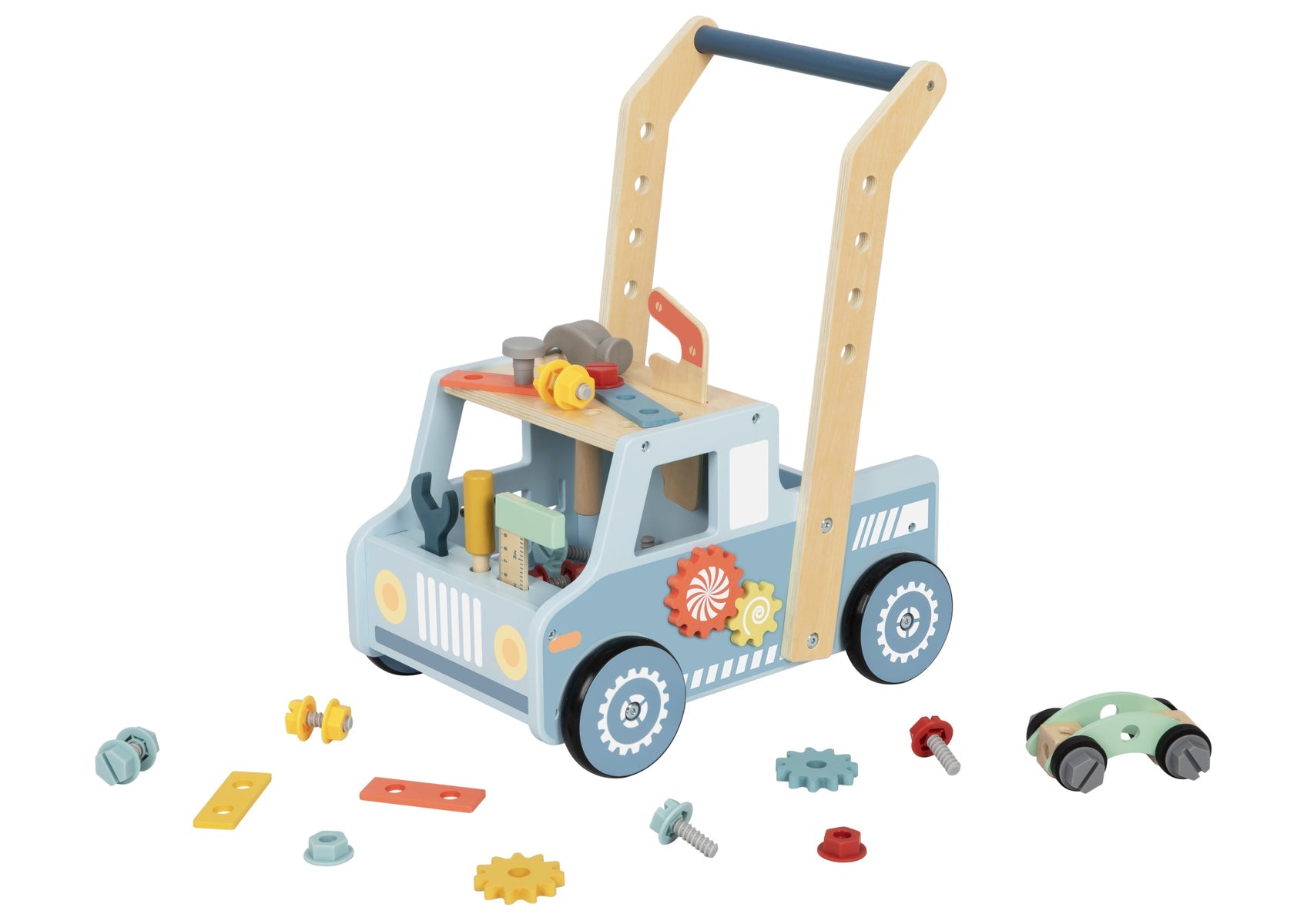 TOOL BENCH TRUCK PUSH WALKER - Bamboo Sprout