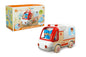 WOODEN AMBULANCE AND ACCESSORIES WITH SOUND AND LIGHT - Bamboo Sprout